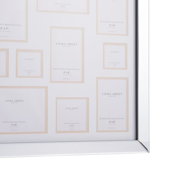 Laura Ashley Block 10 Aperture Photo Frame - Image 2