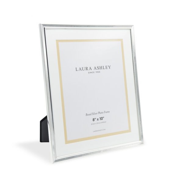 Laura Ashley Boxed Photo Frame Polished Silver 8x10"
