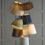 Laura Ashley Bacall Linen Empire Drum Shade Duck Egg Blue 12.5cm/5 inch