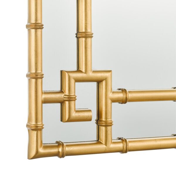 Laura Ashley Shawford Rectangle Mirror Gold Mirror 107 x 81cm - Image 3
