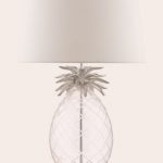 Laura Ashley Pineapple Table Lamp With Ivory Shade