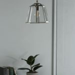 Laura Ashley Clayton Glass Pendant Light
