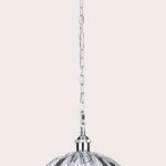 Laura Ashley Salisbury Chrome Pendant Ceiling Light