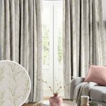 Laura Ashley Pussy Willow Embroidered Made To Measure Curtains