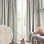 Laura Ashley Pussy Willow Embroidered Made To Measure Curtains