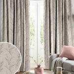 Laura Ashley Pussy Willow Embroidered Made To Measure Curtains
