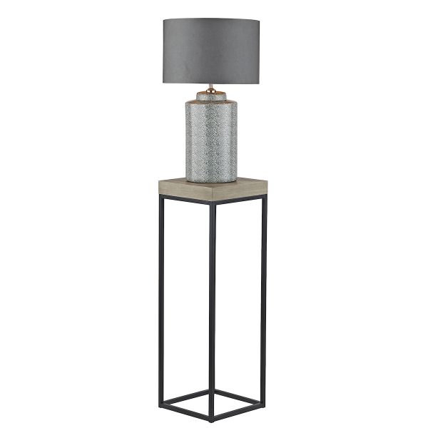 Fabio Nest of 2 Plant Stand Oak Style Effect - Image 3