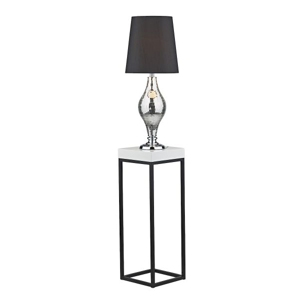 Fabio Nest of 2 Plant Stands White Gloss Top - Image 3