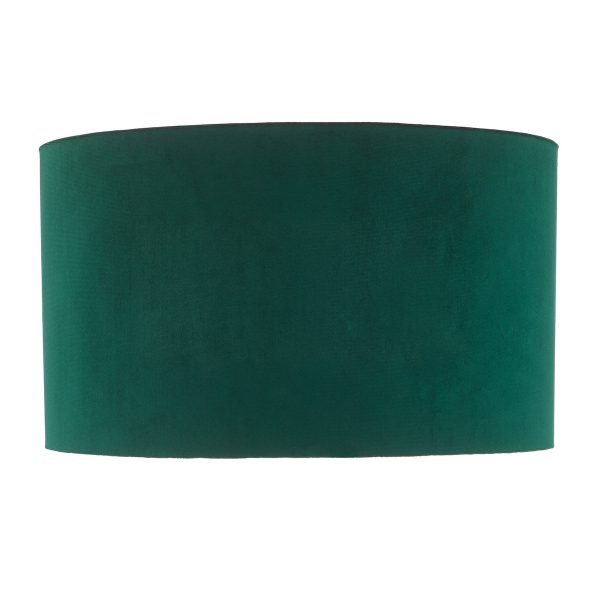 Akavia Green Velvet Drum Shade 35cm - Image 5