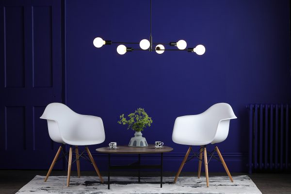 Alana 6 Light Pendant Black - Image 5