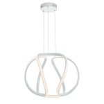 Alonsa Pendant Small White LED