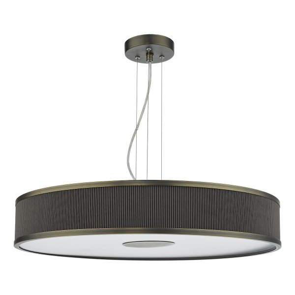 Alvaro 6 Light Single Pendant Antique Bronze Mushroom - Image 2