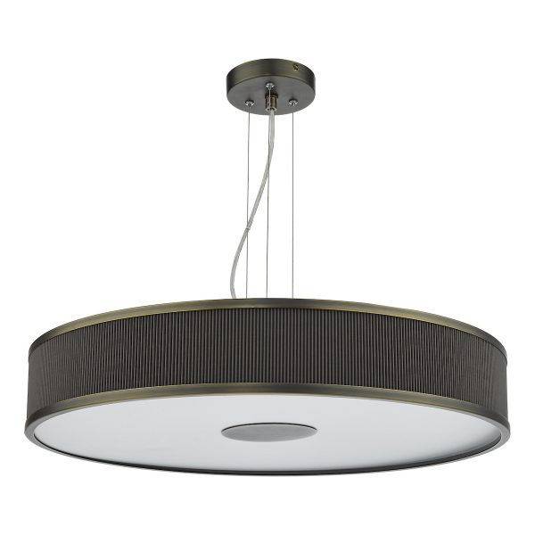 Alvaro 6 Light Single Pendant Antique Bronze Mushroom - Image 5