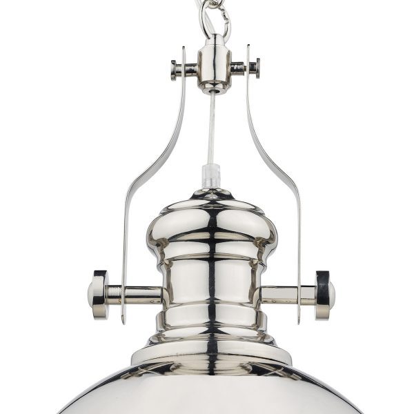 Arona 1 Light Pendant Polished Chrome - Image 2