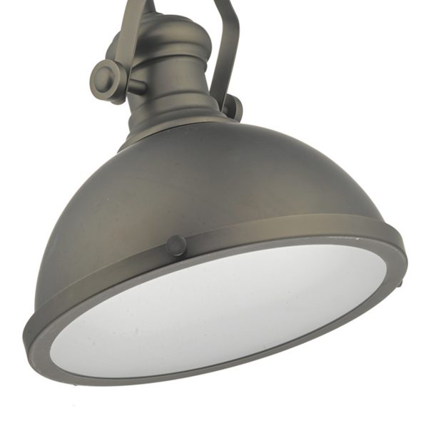 Arona Pendant Antique Pewter & Glass - Image 5