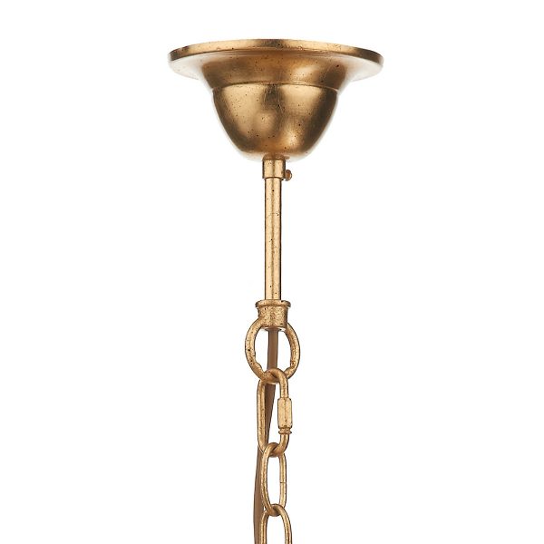 Atticus 5 Light Pendant Gold - Image 2