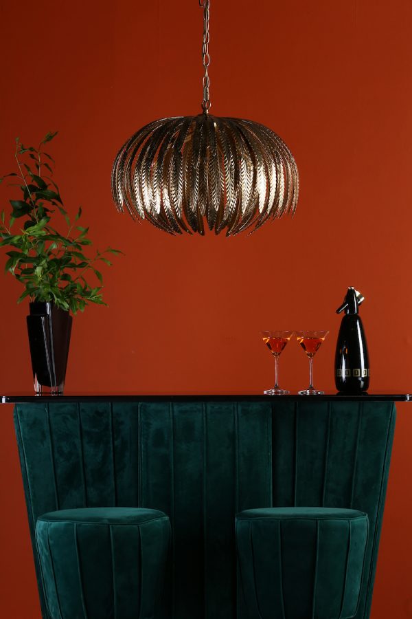 Atticus 5 Light Pendant Gold - Image 7