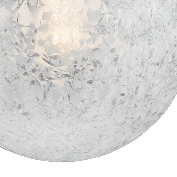 Avari Pendant Satin Nickel Frosted Glass - Image 4