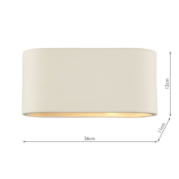 Axton Ceramic Wall Light Large - Image 4