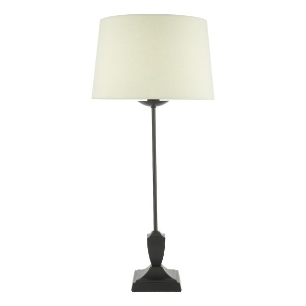 Bessa Table Lamp Satin Black Base Only - Image 5