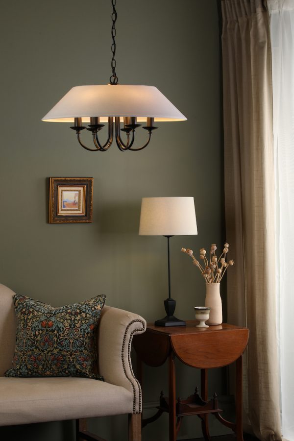 Bessa Table Lamp Satin Black Base Only - Image 7