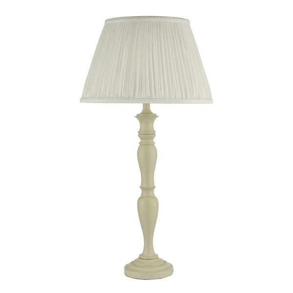 Caycee Table Lamp Cream Base Only - Image 2