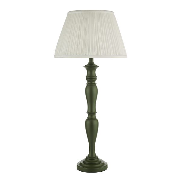 Caycee Table Lamp Green Base Only - Image 2