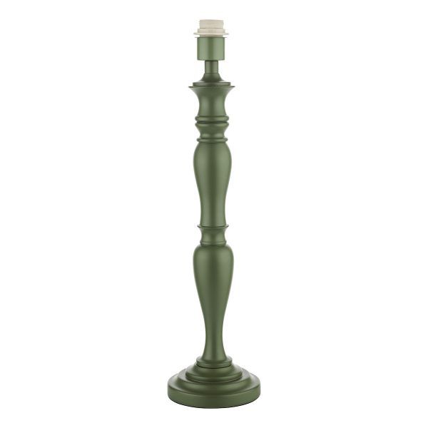 Caycee Table Lamp Green Base Only - Image 4