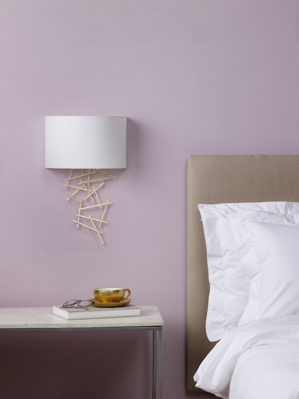Cevero Wall Light Gold With Shade - Image 7