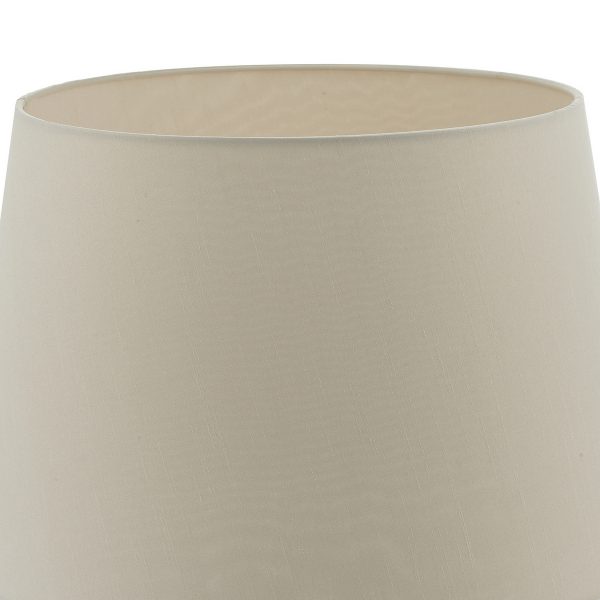 Cezanne Ecru Faux Silk Tapered Drum Shade 35cm - Image 4