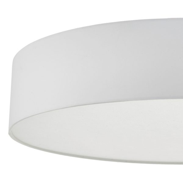 Cierro 6 Light Flush Ivory 80cm - Image 3