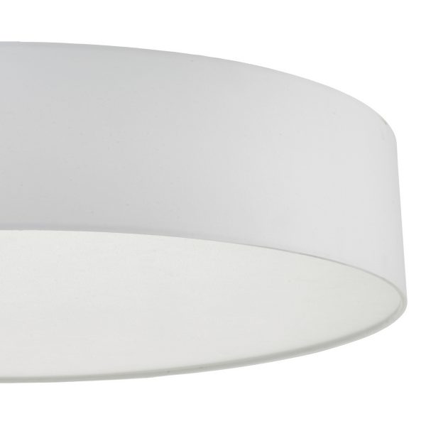 Cierro 6 Light Flush Ivory 80cm - Image 4