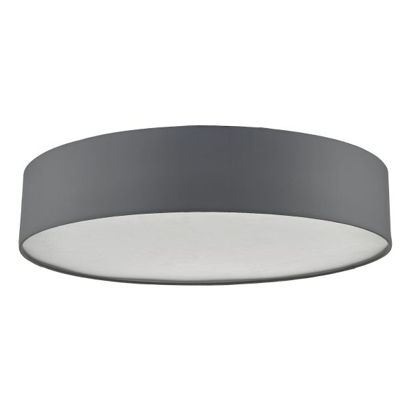 Cierro 6 Light Flush Grey 80cm - Image 2