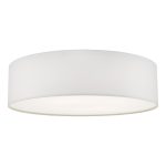 Cierro 4 Light Flush Ivory 60cm