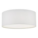 Cierro 3 Light Flush Ivory 40cm