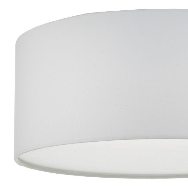 Cierro 3 Light Flush Ivory 40cm - Image 3
