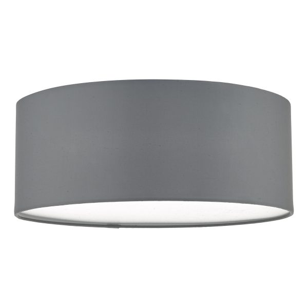 Cierro 3 Light Flush Grey 40cm - Image 2