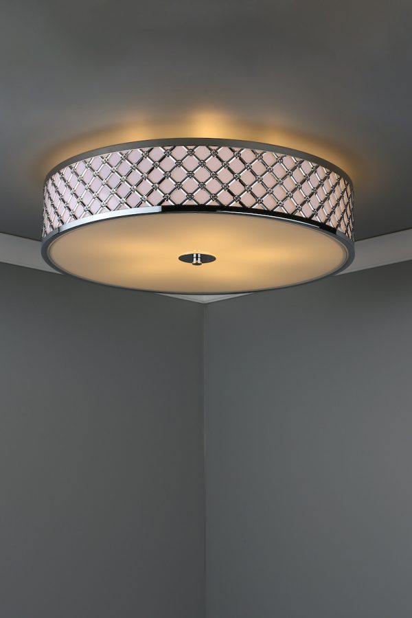 Civic 5 Light Flush Large Polished Chrome - Image 5