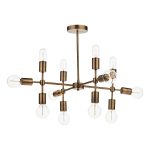 Code 12 Light Pendant Old Gold