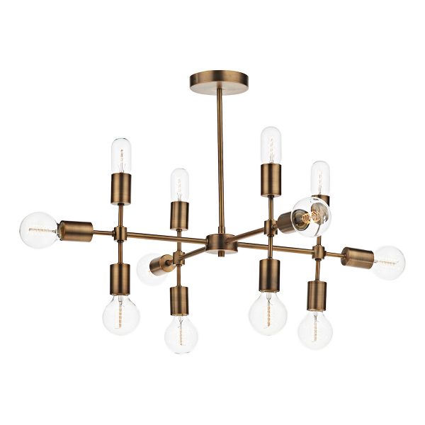 Code 12 Light Pendant Old Gold