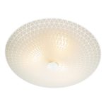 Colby 3 Light Glass Flush