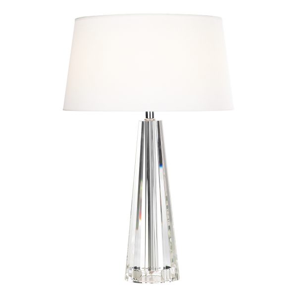 Cyprus Table Lamp Crystal With Shade