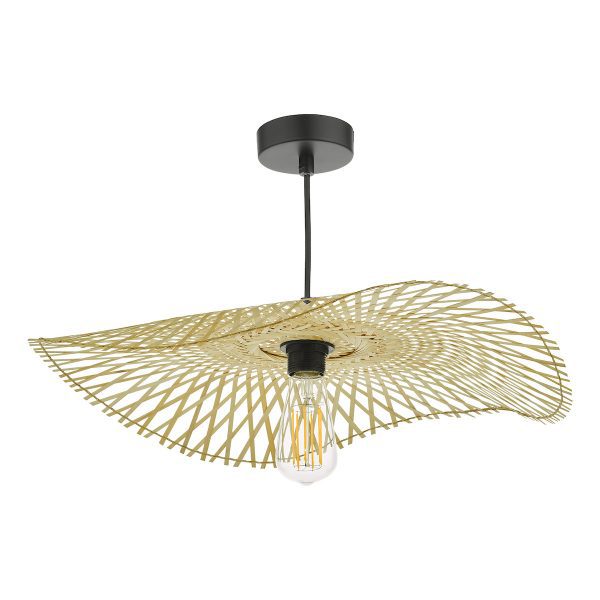 Deja Easy Fit Pendant Natural Rattan - Image 2