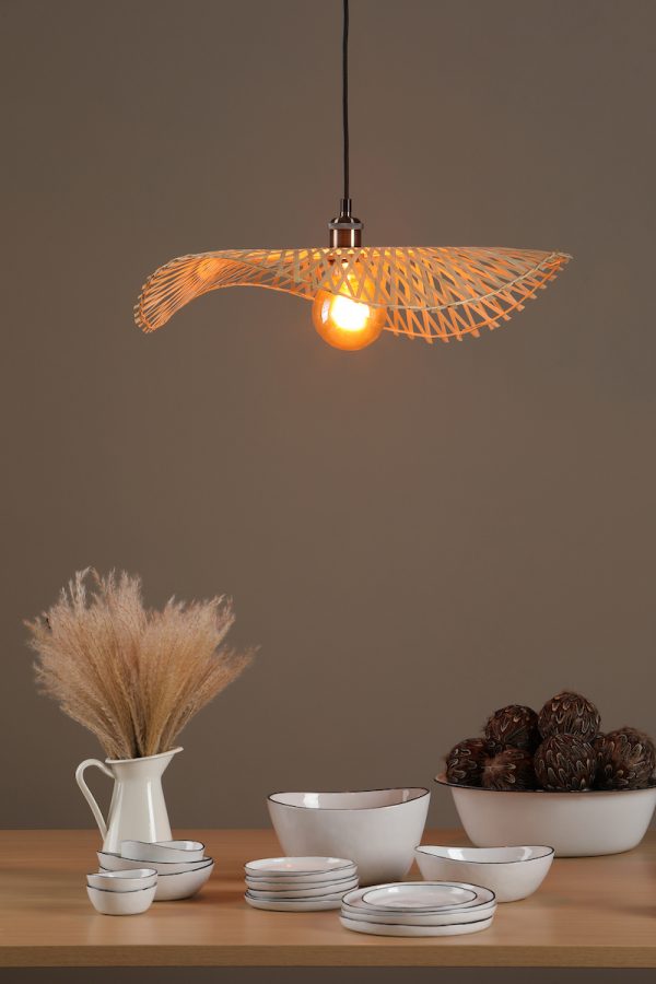 Deja Easy Fit Pendant Natural Rattan - Image 5