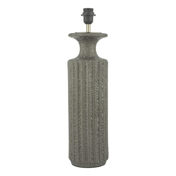 Dugan Table Lamp Black Volcanic Glaze Base Only - Image 3