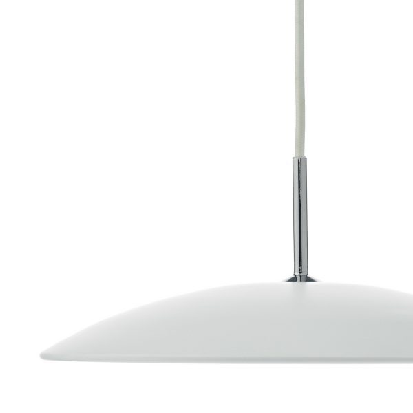 Enoch Pendant White Stainless Steel LED - Image 5