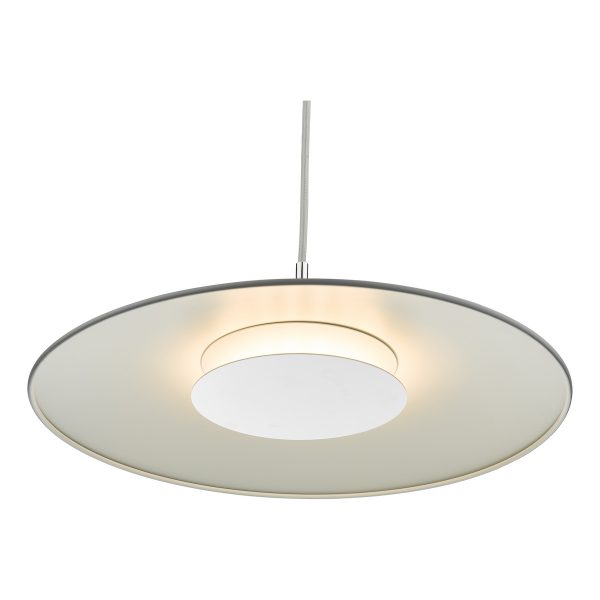 Enoch Pendant Matt Grey Stainless Steel LED - Image 3