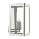 Era Outdoor Wall Light Stainless Steel Glass IP44