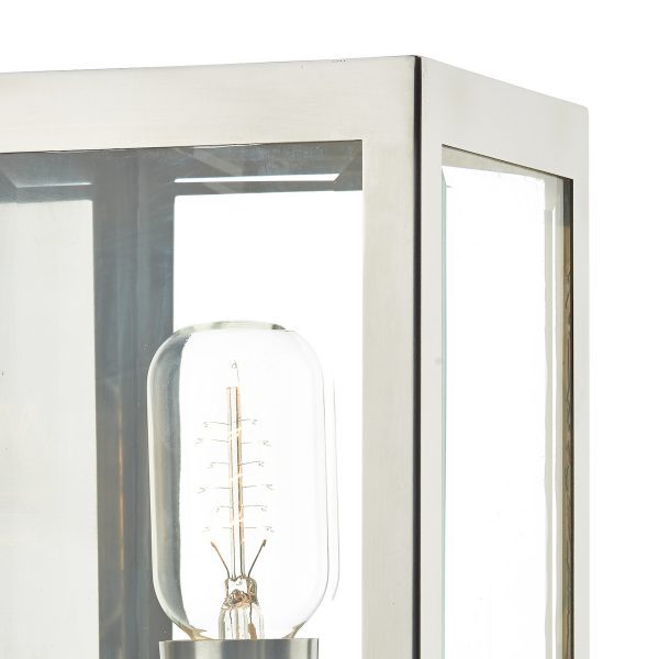 Era Outdoor Wall Light Stainless Steel Glass IP44 - Image 3