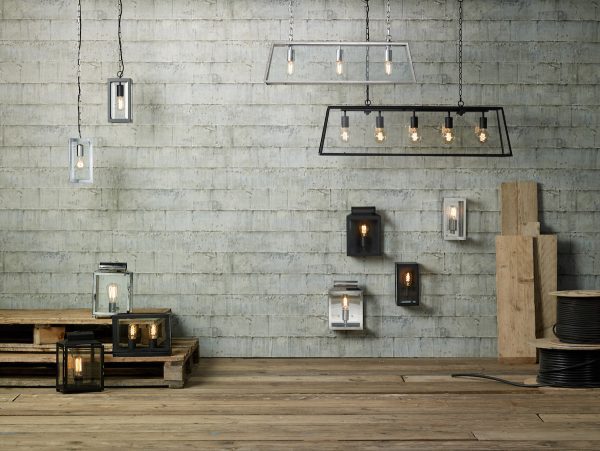 Era Outdoor Wall Light Stainless Steel Glass IP44 - Image 5